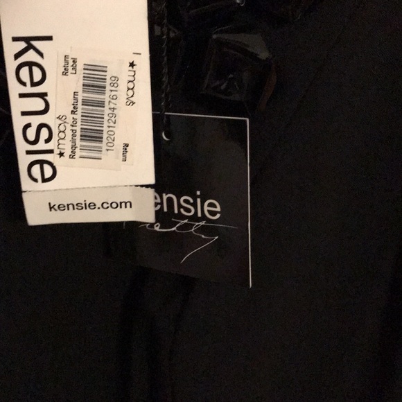 NWT! Vintage Kenzie Pretty Black Beaded Houndstooth Dress! Size Small #y2k - Picture 5 of 8